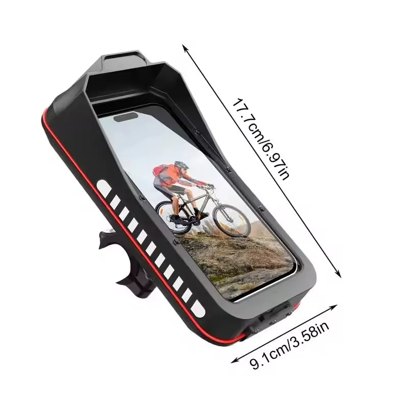 Waterproof ABS Motorcycle Phone Holder Bag Case