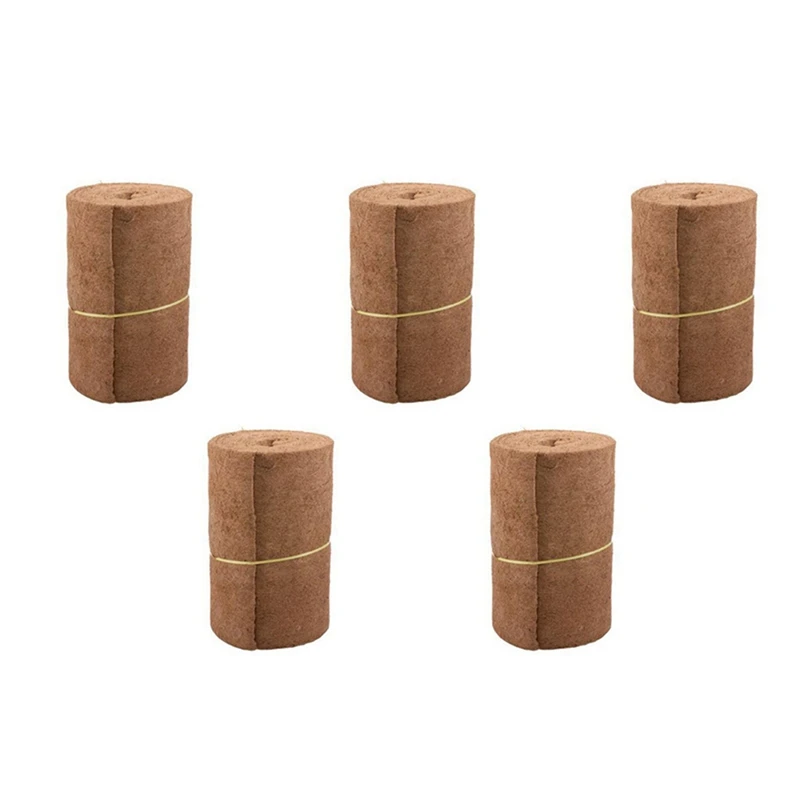 

5X Liner Bulk Roll 0.5Mx1m Flowerpot Mat Coconut Palm Carpet For Wall Hanging Baskets Garden Supplies