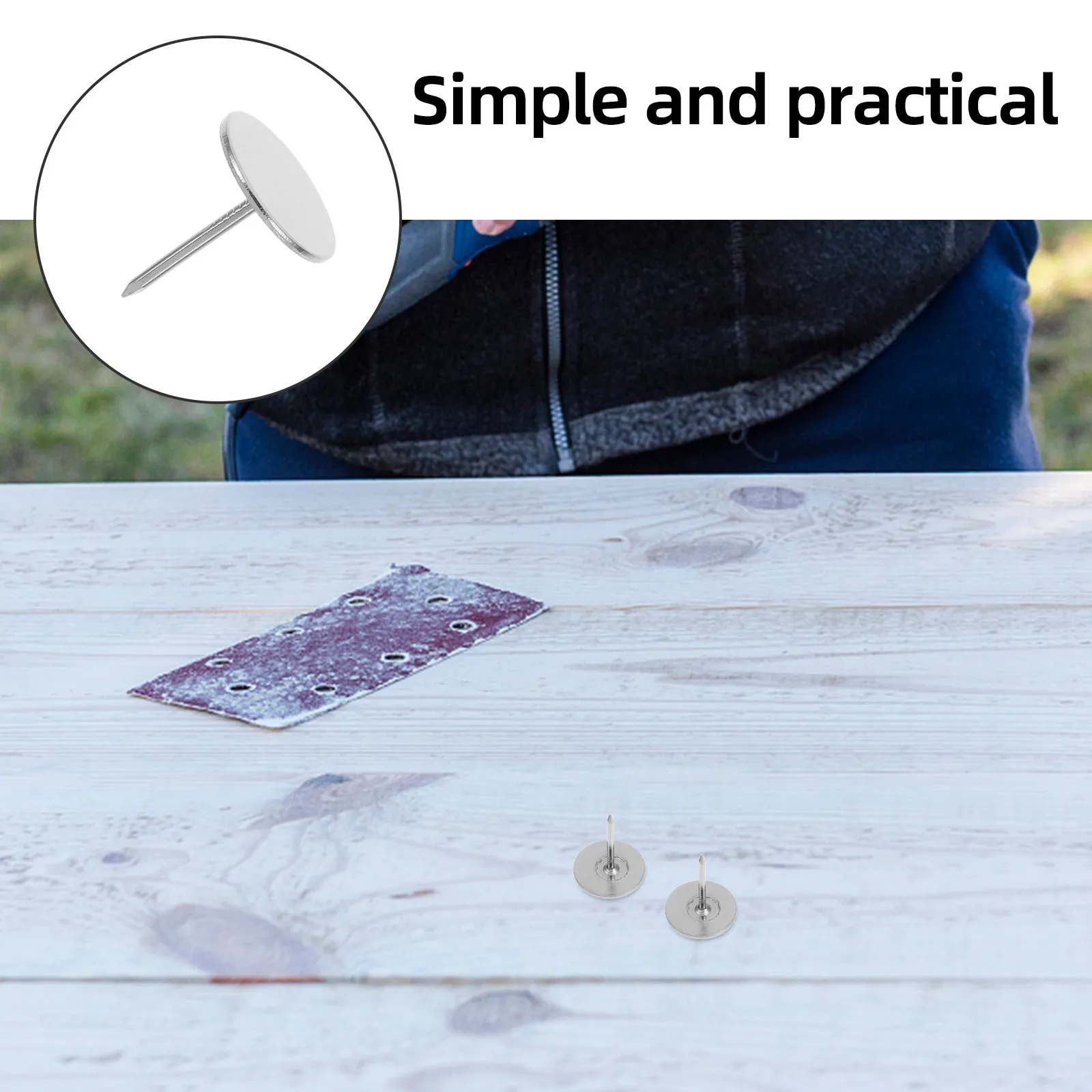 20Pcs 플랫 헤드 엄지 못핀 금속 푸시 핀 홈 오피스 가구 게시판 공예품을 위한 전기도금된 매끄러운 표면