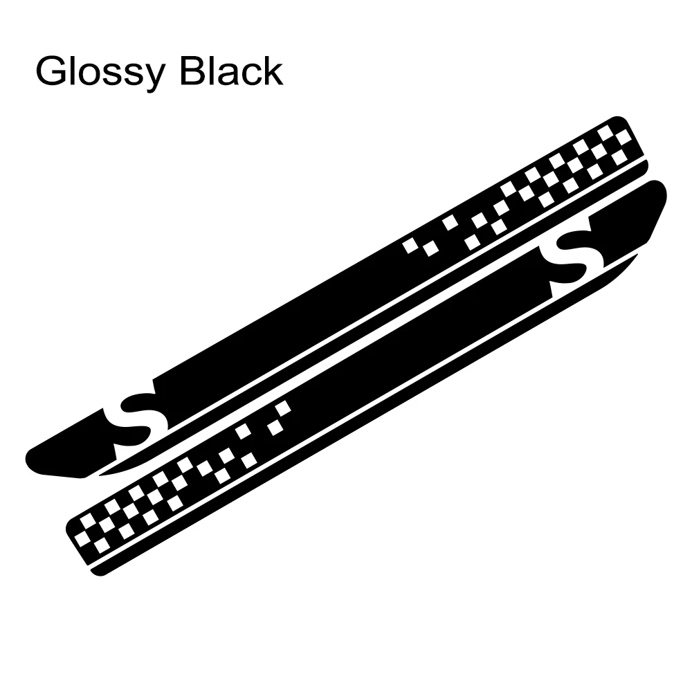 glossy black