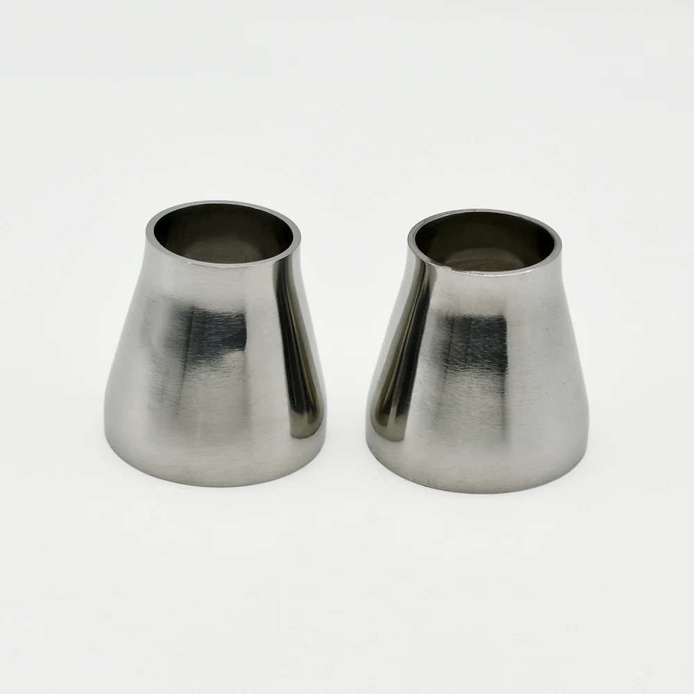 Car Accessories Stainless Steel Concentric Reducer Butt Welding Speed Reducer 19mm-102mm SS304 SS316 Self-made Beer stainless steel tube