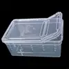 Y51B Portable Terrarium Habitat with Breathable Holes Mini Pet Houses for Spider for Frog Cricket for Turtle S