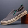 Lightweight Men's Canvas Shoes Comfortable Low-cut Vulcanized Shoes Men Espadrille Non-slip Casual Shoes Men Flats 2024 SS24846 1