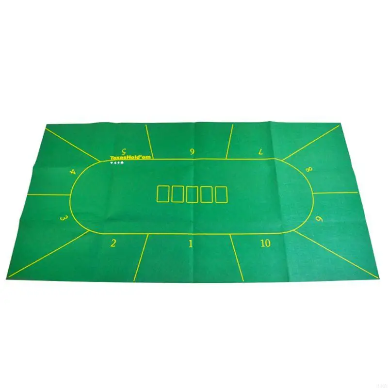 340F 70x35Inch Hold Mat Portable Table Top with Decoations Layout Print, Hemming Edges & Smooth Surfaces