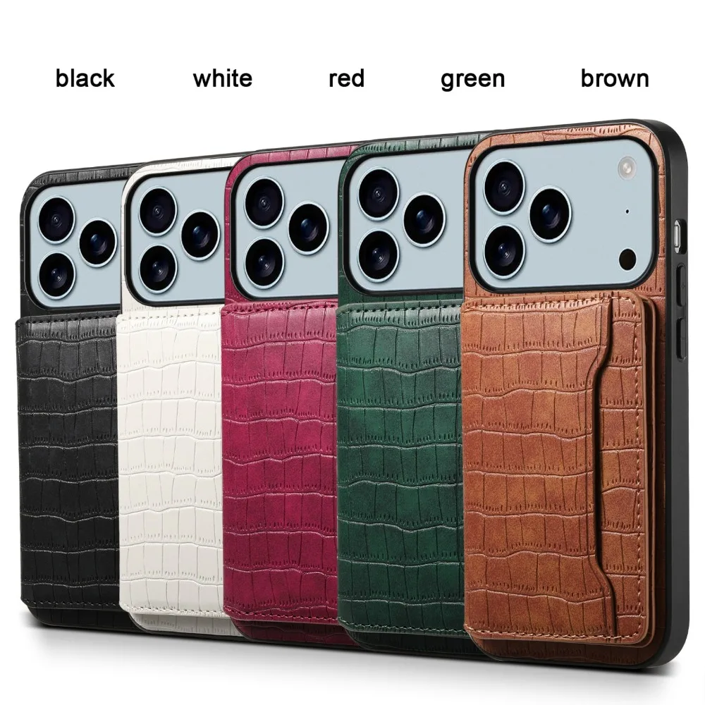 Versatile Leather Case: Wallet, Stand & Protector