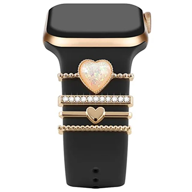 Charms Elegantes para Aprimorar o Estilo do Seu Apple Watch ou Smartwatch