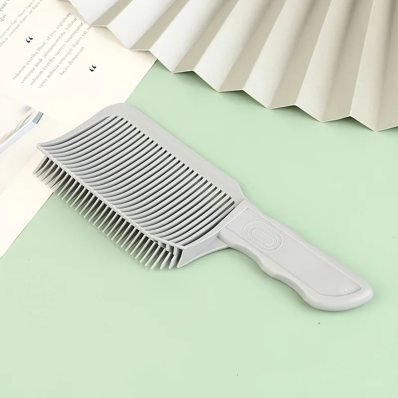 Hair Comb 1 Professional Men Style Flat Headed for Mixing Cutting Salon Styling