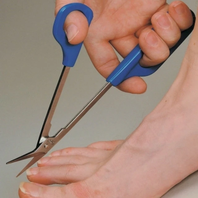 20cm Toe Nail Toenail Scissor Long Reach Easy Grip Pedicure Trim Chiropody  Clipper Manicure Trimmer Stainless Steel Cutter - AliExpress