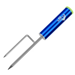 Deluxe Ground Insertion Fishing Rod Holder (Blue)
