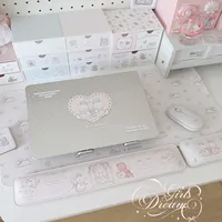Étui pour ordinateur portable Pink Love Rabbit Y2K pour Macbook Neo 2026 A3404 Air 13 15 M4 M5 A3449 Touch Bar ID Pro 14 A3426 Mac 16 pouces A3428 1