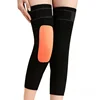 1 Pair Thermal Knee Sleeve Non-Slip Elastic Wool Cashmere Knee Brace Support Protector Knee Warmer Pads Legging Stockings Wraps 4