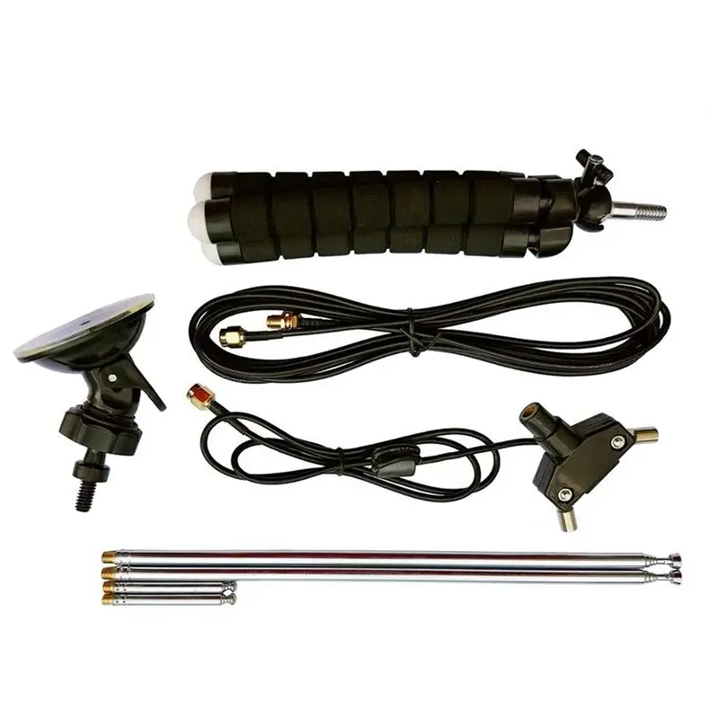 RTL-SDR 블로그 다목적 다이폴 안테나 키트 VHF/UHF 멀티용 R860T TCXO 업그레이드