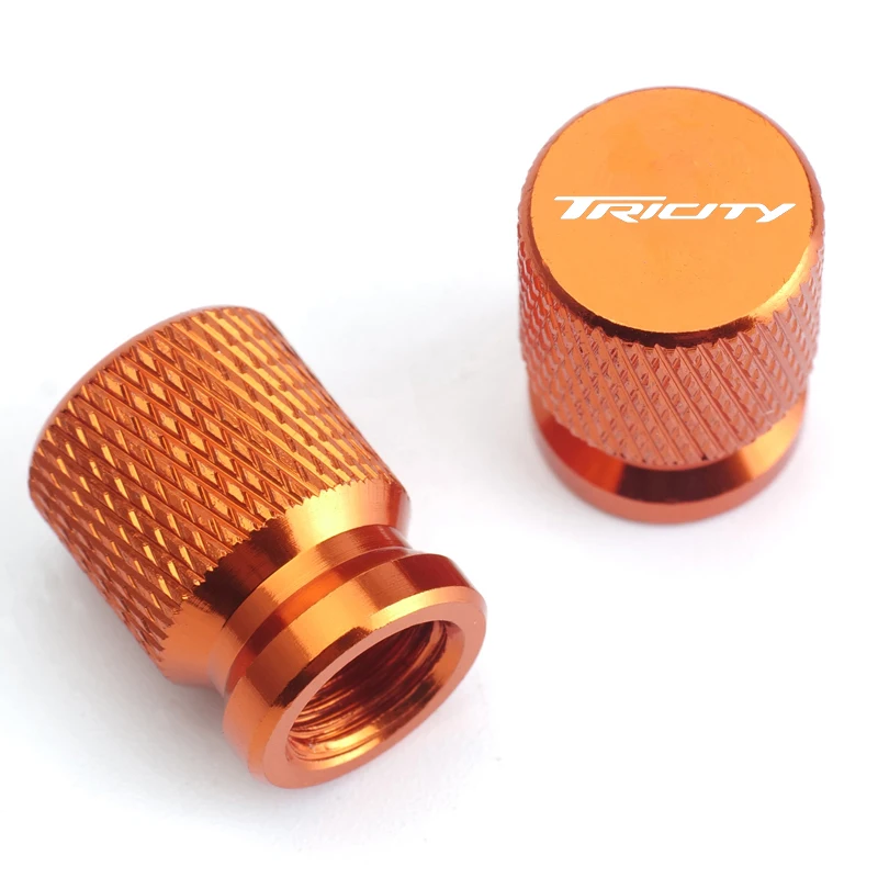 Premium CNC Aluminum Motorcycle Tire Valve Caps - Airtight & Dustproof Cover