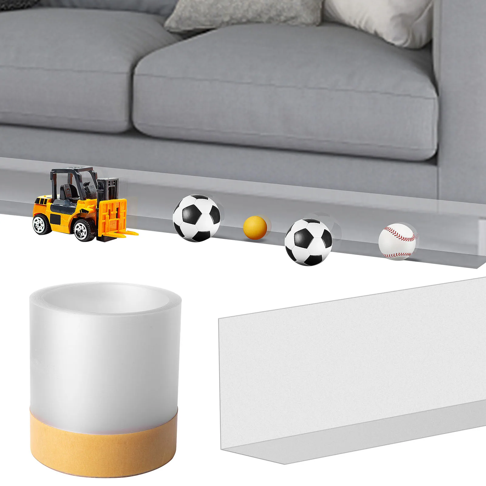 Under Couch Blocker Under The Bed Blocker For Pets Stop Things Going Under Sofa Couch Or Bed Easy To Install For Hard Floors