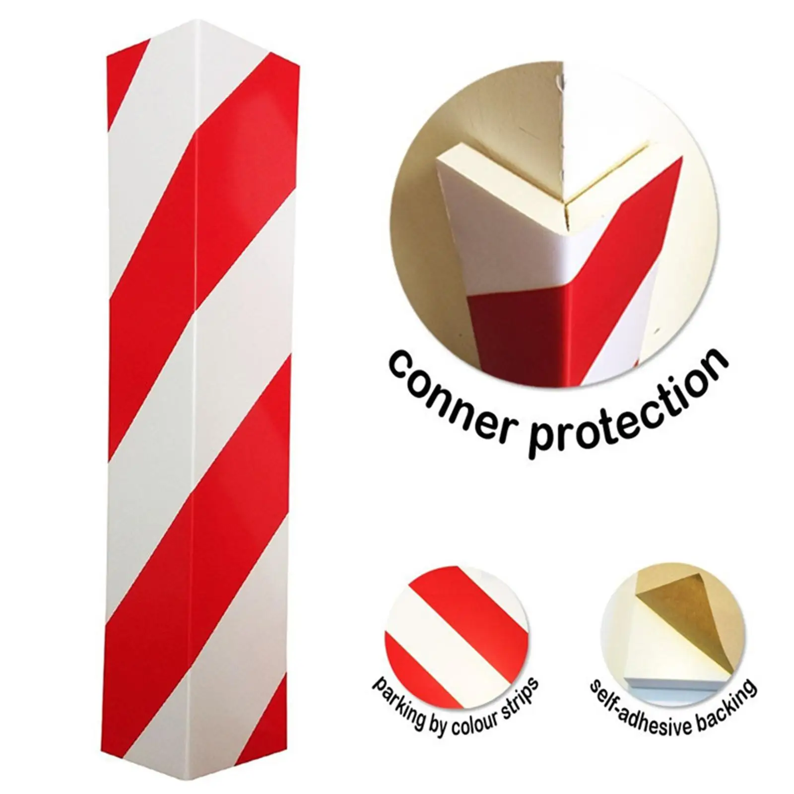 2 Pack Garage Wall Protector Self Adhesive for Parking Garage Warehouse
