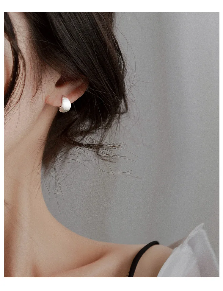 Kleine Ohrstecker aus 925er-Sterlingsilber mit Zuckerguss für Damen, Piercing-Ohrring, Hochzeit, Luxus-Qualität, Schmuck, Großhandel, Geld 925 – Detail 1