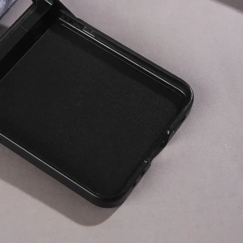 MagSafe Magnetic Wireless Charging Protective Case with Cloth Texture - Shockproof and Hinge Protection
