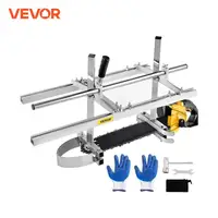 VEVOR Chainsaw Mill Planking Milling 24 36 48 Inch Guide Bar Wood Lumber Cutting Portable Sawmill Aluminum Steel Chain Saw Mill 1