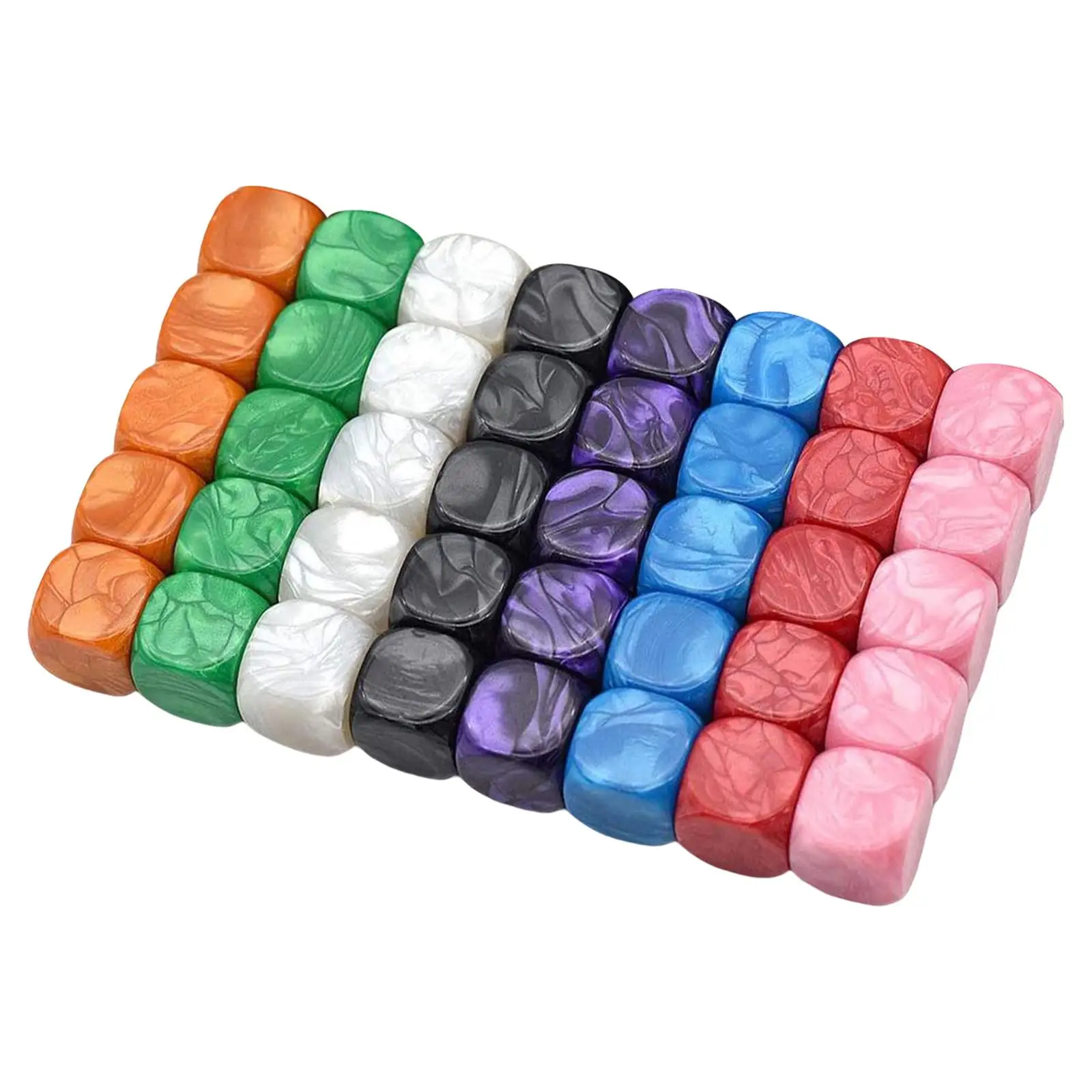 16mm Blank Dices for Role Playing Game, Creative Painting, Dices Making