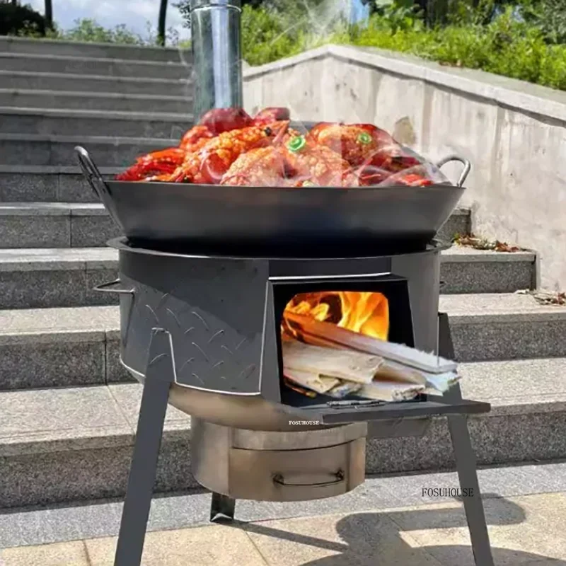 Outdoor Grill Stand Camping Stove 3