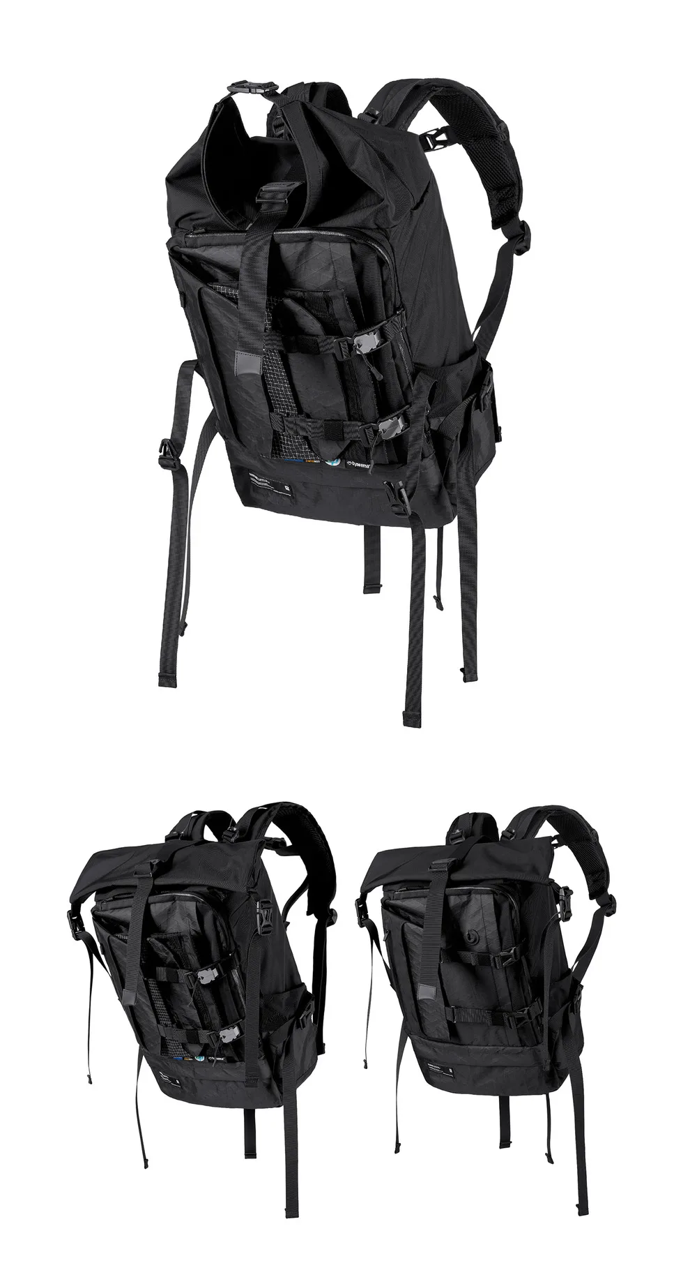 Reindee Lusion 24ss FP01 Multifunctional backpack combined materials xpac cd hard shell techwear accessories edc carrier