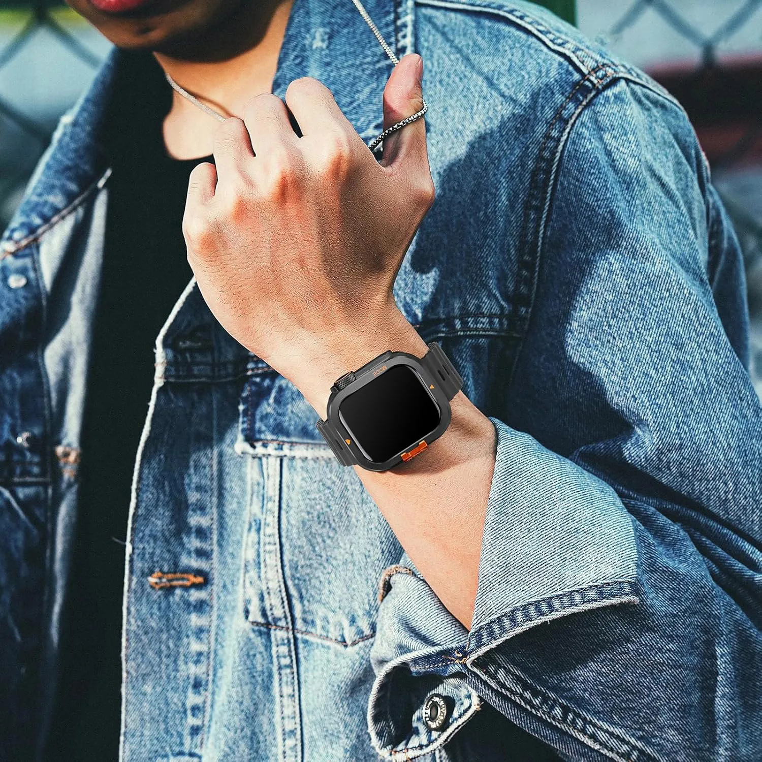 Durable Protective Case for Apple Watch Metal Cases (Various Sizes)