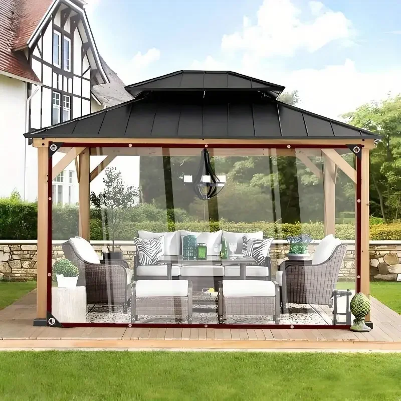 Transparent Multifunctional Sunshade Cloth, Tarpaulin, Balcony, Outdoor Plastic Cloth, Cold Proof, for Household and Outdoor Use