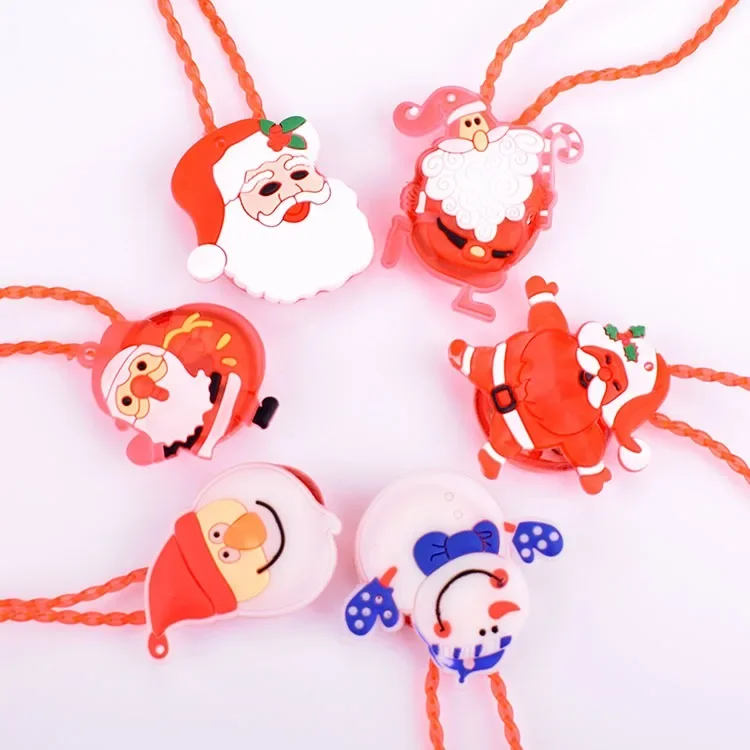 120 Stück Halloween Glow Halskette beängstigend funkeln Requisiten Kinder funkeln Halskette Halloween Party Dekorationen Weihnachts schmuck – Detail 6