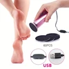 Electric Foot Callus Remover Electric Pedicure Machine Adjustable Speed ​​with 60 Pieces Replacement Sandpaper Foot Pedicure 6