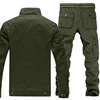 Big Size 6XL Military Sets Men Spring Autumn Military Bomber Jackets+Multi-pocket Cargo Pants 2 Piece Set Windproof Flight Coats 2