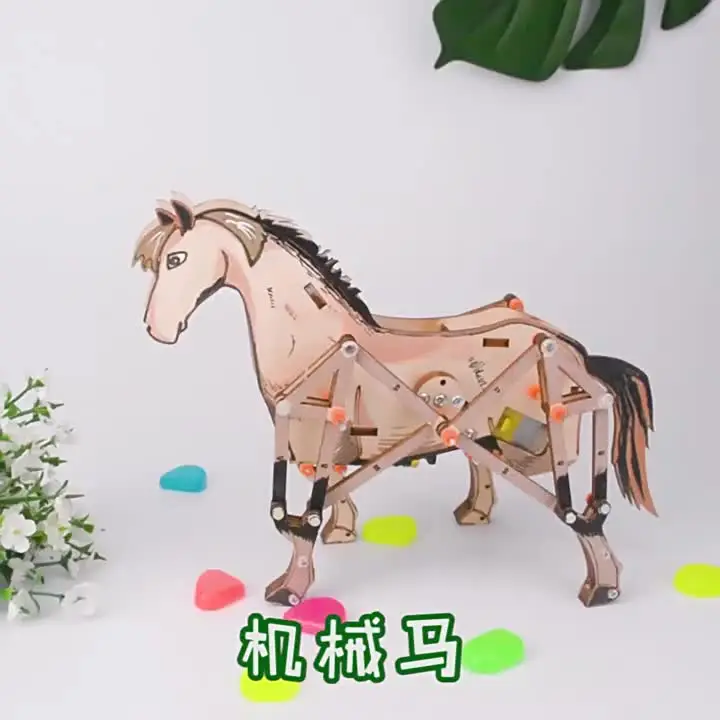 未組立品　3Ｄステンレス鋼組立メカ　木牛流馬 未組立品 3Dステンレス鋼組立メカ 木牛流馬