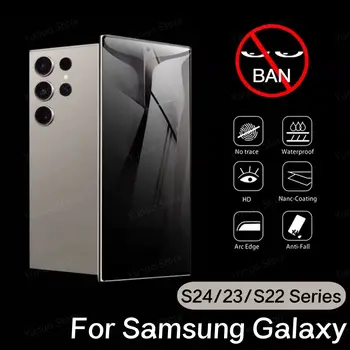 안티 스파이 하이드로겔 필름 화면 보호대, 삼성에 적합한 갤럭시 S21 S20 S22 S23 울트라 노트 20 10 Fe S10 플러스 S10E 사생활 보호 필름, 3 개