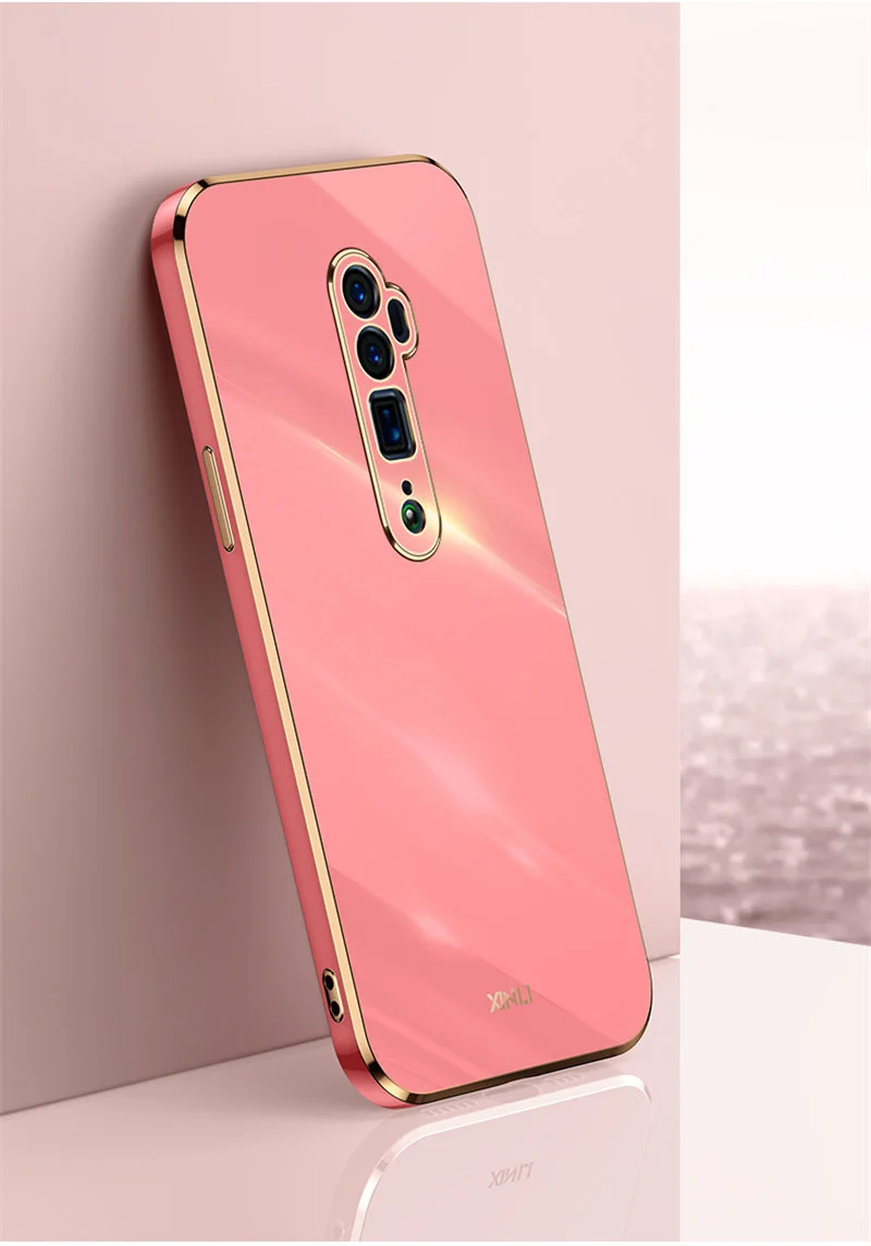 Sleek Plating Soft TPU Bumper Back Cover Case