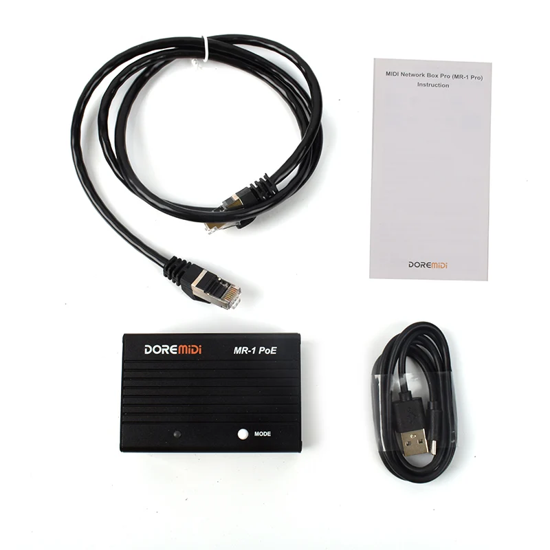 DOREMiDi RTP MIDI 네트워크 인터페이스 MR-1 PoE