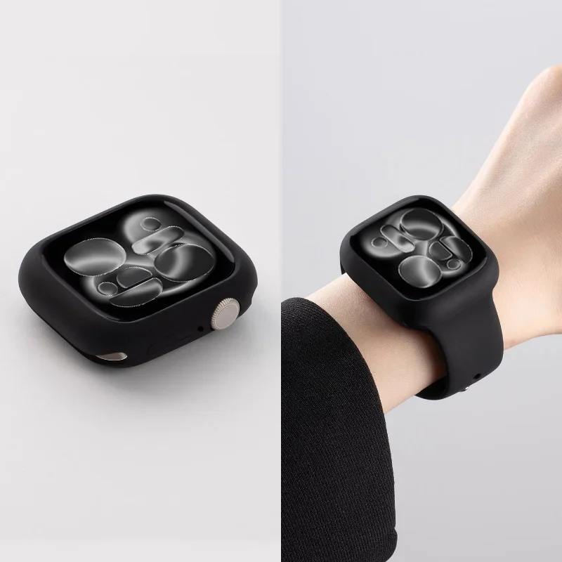 Silicone Apple Watch Protective Bumper Case Cover