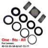 Dental Cross Polarization Kit For Godox MF12 Camera Flash - No Reflections, No Glare Camera Photo Kit Polar Eye For Dentist 4
