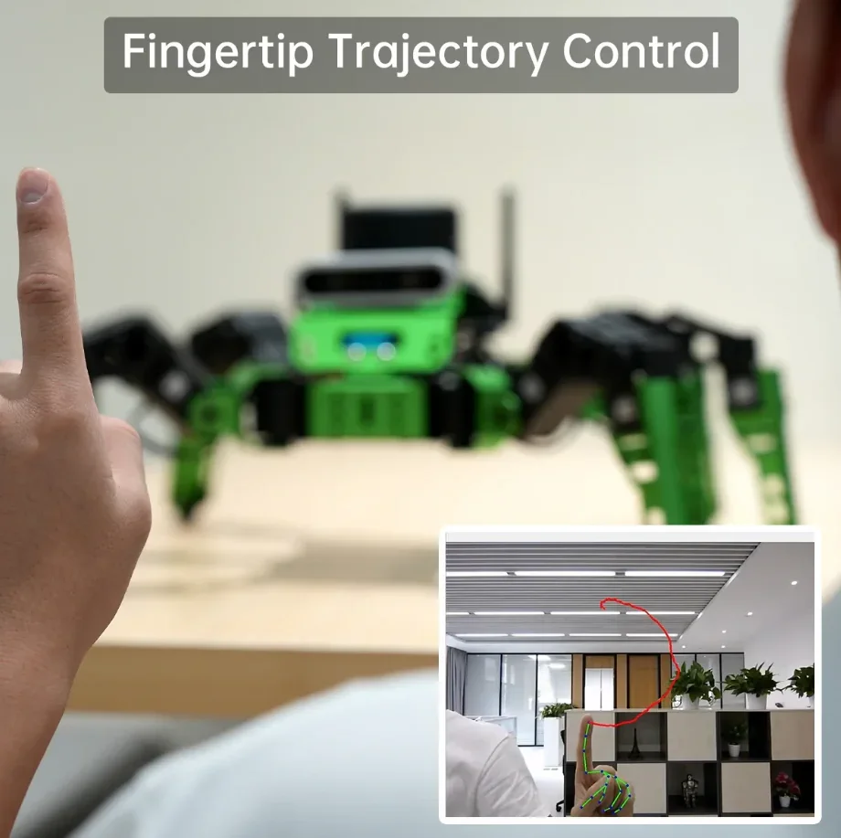 Six-legged ROS Robot with Depth Camera and Lidar Education Programmable Robot for Robotics Enthusiast