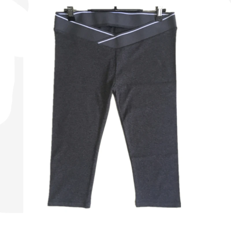 Summer Maternity Low Waist Leggings Pregnancy Seven Cents Pants For Pregnant Women Thin Trousers S12