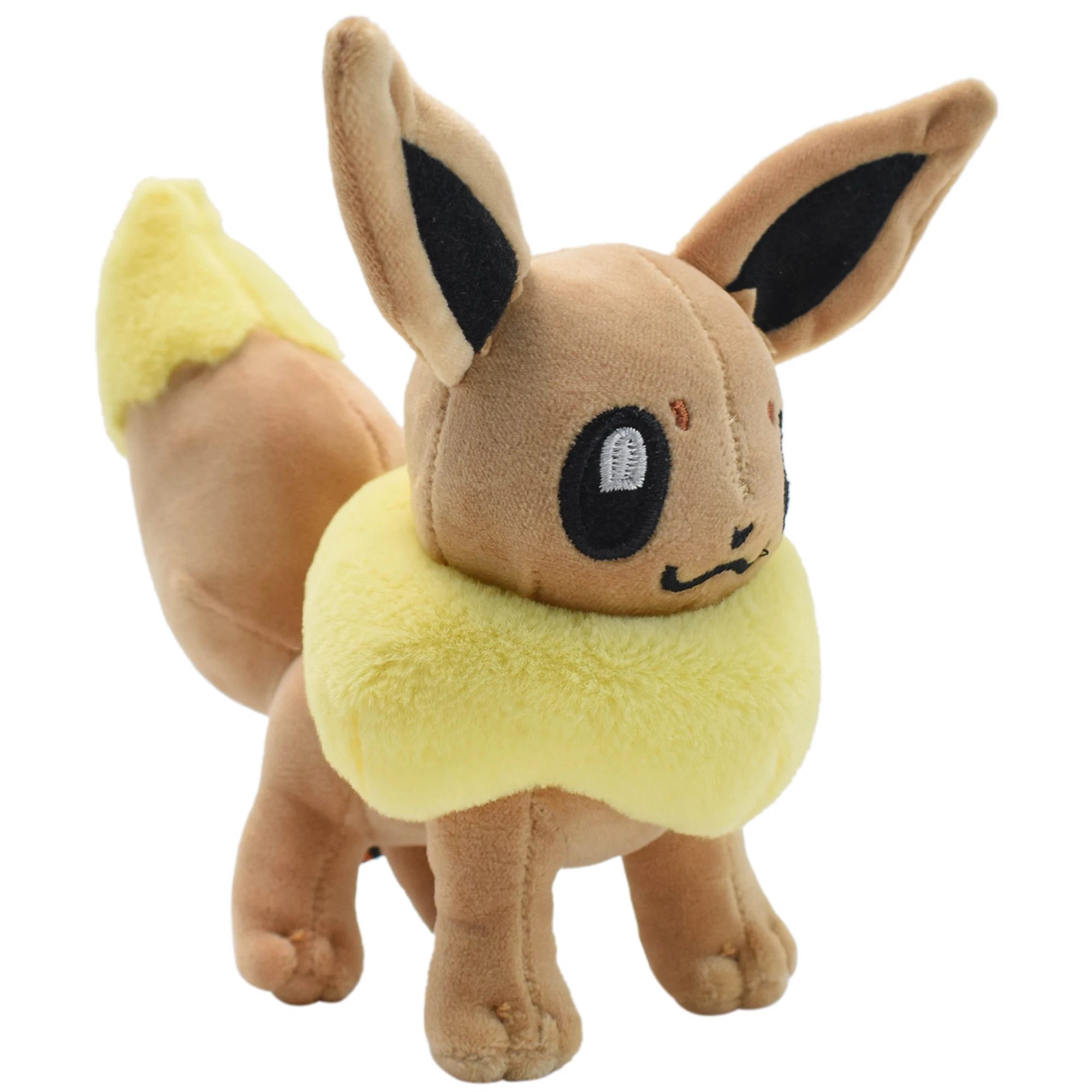 Glänzendes Eevee Flareon Jolteon Plüschspielzeug-Spiel als Sammlergeschenk, weiche Plüschtiere, Zeichentrickfigur – Detail 5