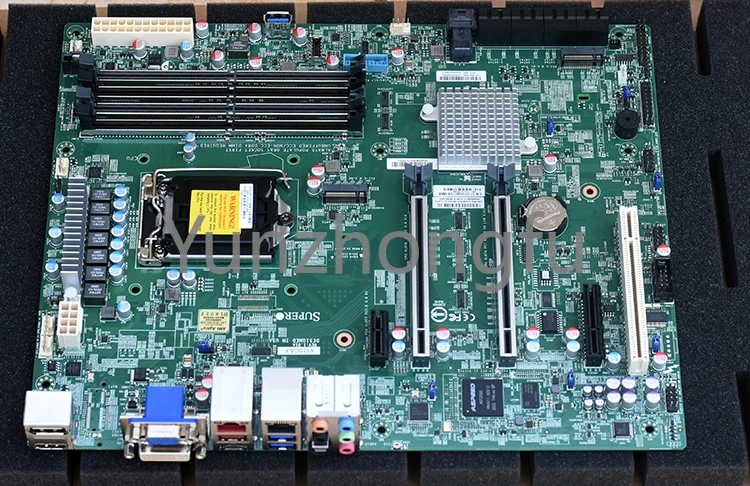 Scheda Madre Per Workstation Server Ultra-Micro X11Sca-F Pha Cru C246 I9-9900K Supporto Sgx