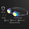 JSJM Professional Anti-Fog Swimming Goggles for Adults - UV Protection, Adjustable Silicone Fit for Men & Women, Unisex Design 3