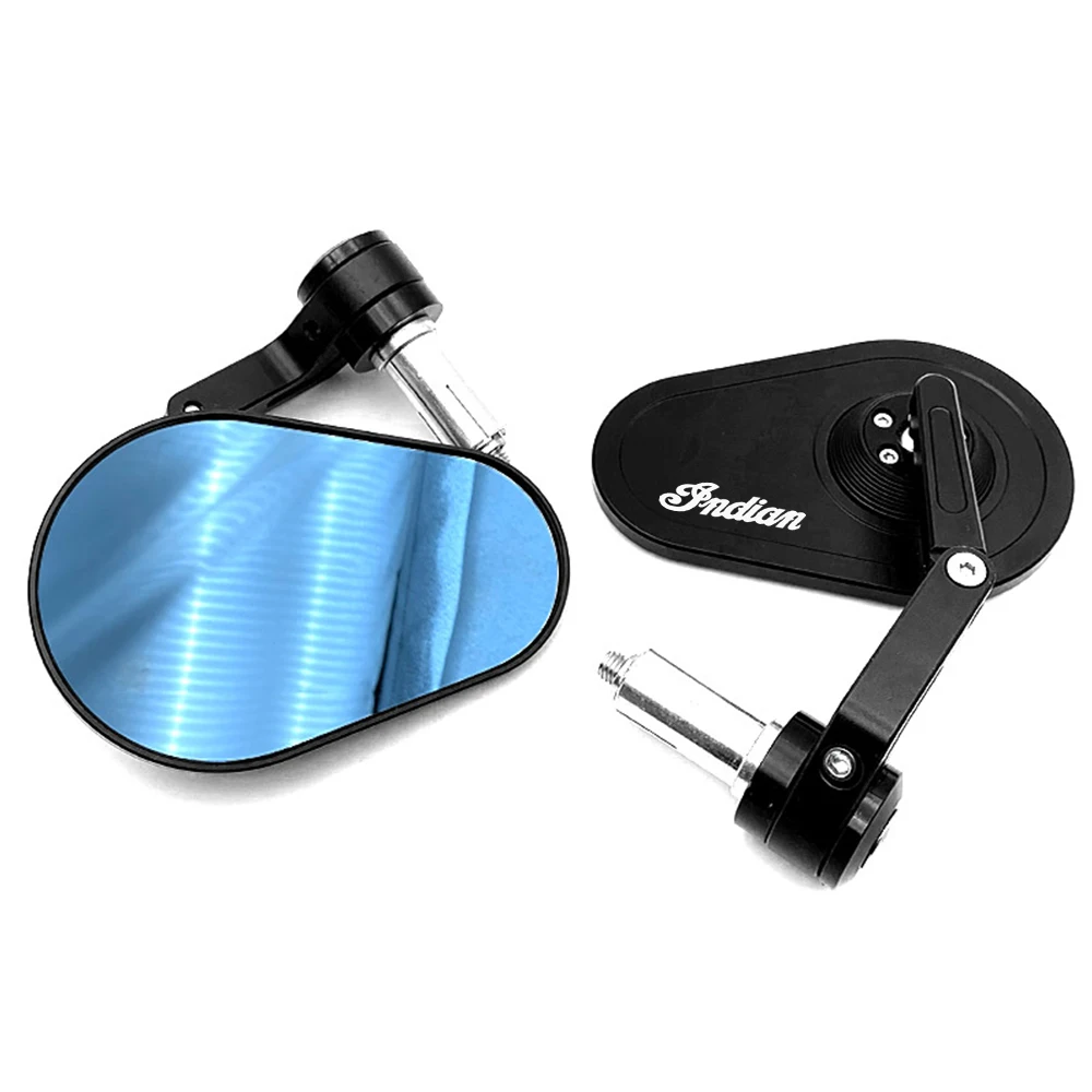 Per Indiano Cnc Alluminio Maniglia Bar End Specchietti Retrovisori Scout / Sixty Bobber Chief Vintage Springfield Challenger Roadmonster