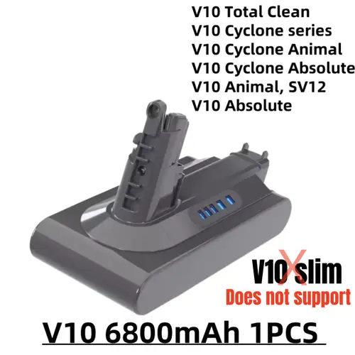 100%New Compatible with Dyson V10 V8  V11 V15 V7 V6 Series SV07 SV09 SV10 DC62 Vacuum Cleaner rechargeable battery - Image 17