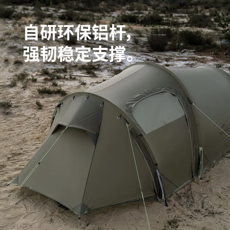 Naturehike Opalus UL Lightweight Hiking Tent Outdoor Camping Large Space Tunnel Tent