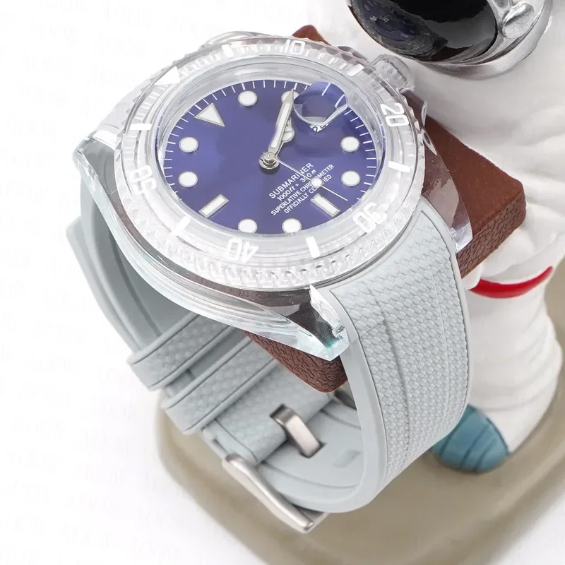 TPU Rubber Watch Strap - Texture Detail