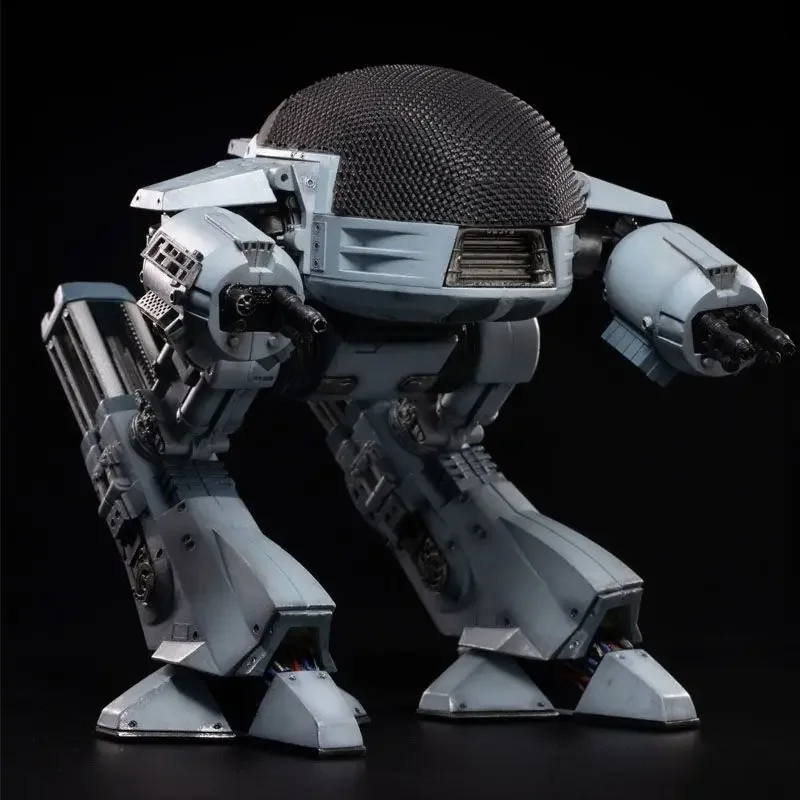 Hiya Toys Robocop Ed-209 Con Suono 14Cm Action Figure Doll Model Toy Regalo Di Natale