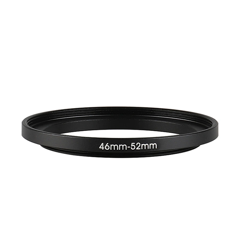 Vhbw Adattatore Step Up Per Filtro Fotocamera, Da 46mm A 52mm, Nero, Per Obiettivo Olympus 17mm 1.8
