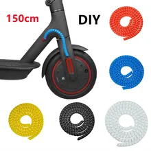 

E-Scooter Brake Line Pipe Spiral Protective Cover Tube For Xiaomi-M365 Pro1S Winding Flexible Pipe Electric Scooter Accessories