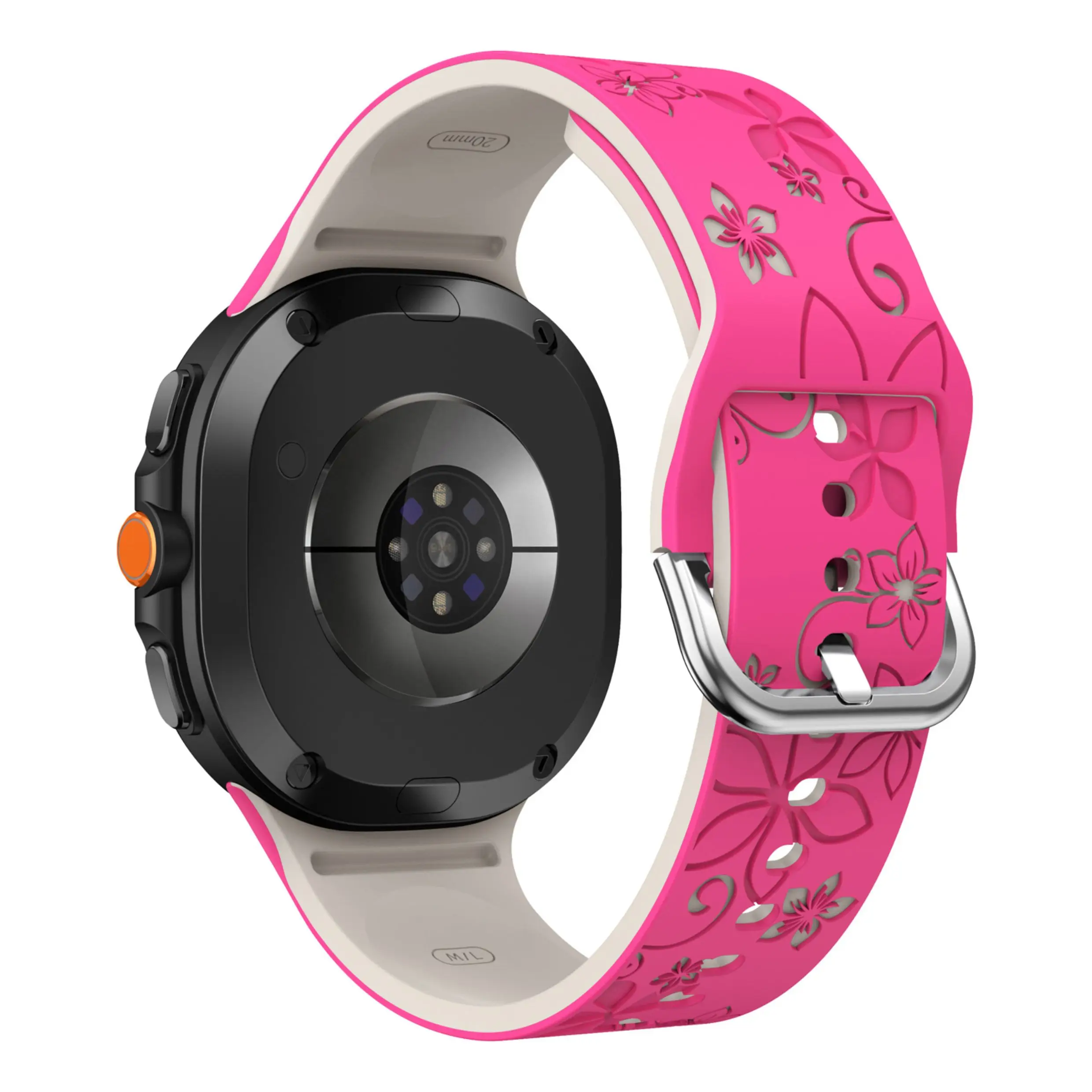 Engraved Silicone Band for Galaxy Watch - No Gaps Strap