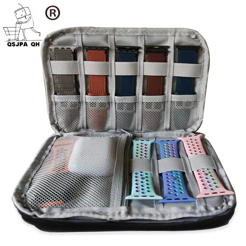 Waterproof Portable Box watch Holder Organizer Storage Men Women smart watch boxes Apple strap storage box watches watch storage box watch storage bag watch storage pouch